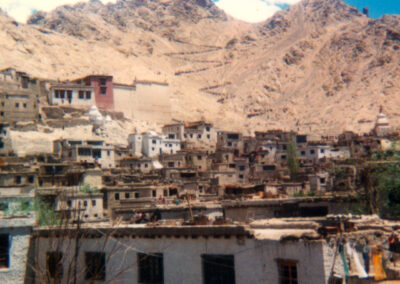 L- Ladakh, This is Leh in Ladakh, high in the Himalayas. One of my earliest trips a long overland journey from UK, way back in 1977